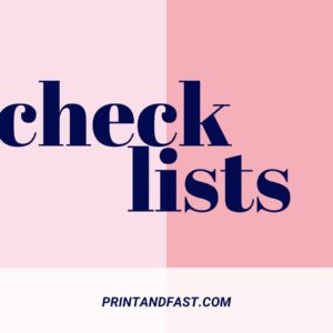 checklists