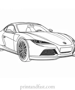 car coloring page free