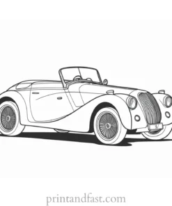 car coloring page summer