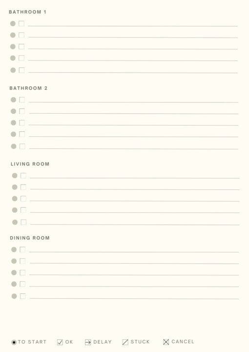 cleaning checklist 2