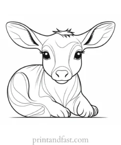 cute coloring page for animal lovers