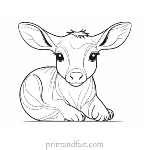 cute coloring page for animal lovers