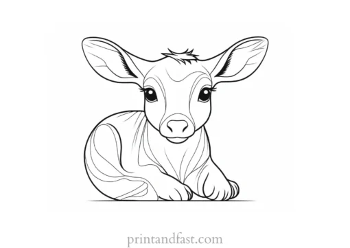 cute coloring page for animal lovers