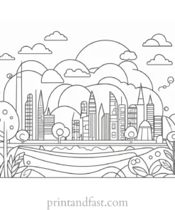 cute coloring page for beginners