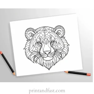 cute coloring page for educational