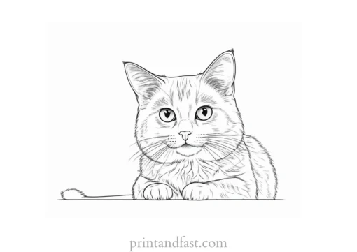 cute coloring page for pets