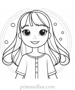 cute coloring page for preschoolers