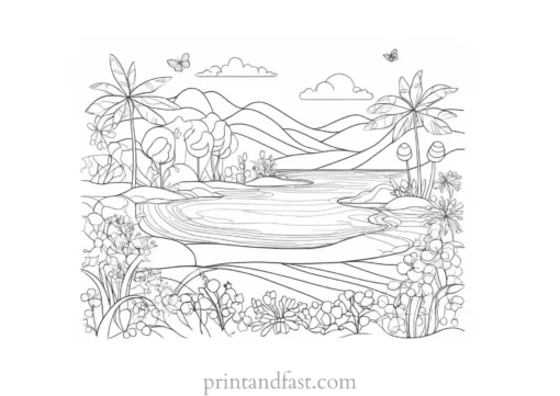 cute coloring page for