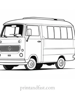 cute coloring page for vehicles