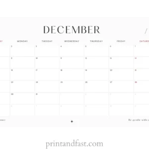 december 2024 calendar printable