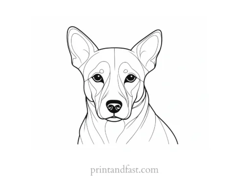 dog coloring page online