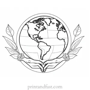 earth day coloring page ideas