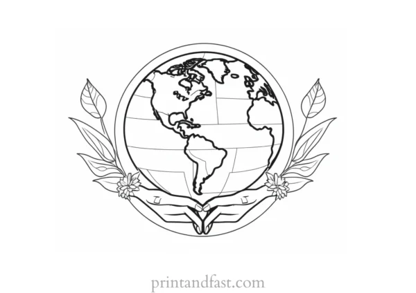 earth day coloring page ideas