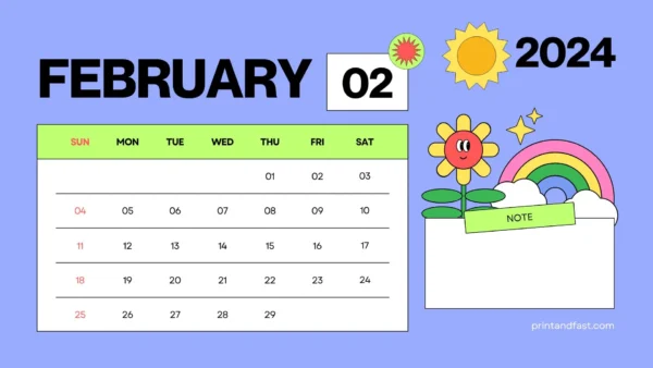 february 2024 calendar printable 2