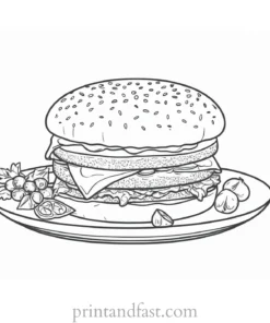 food coloring page custom