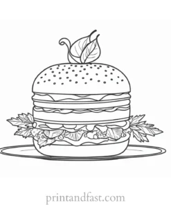 food coloring page online