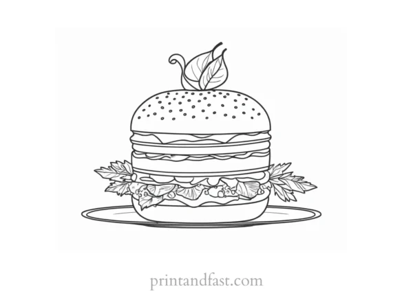 food coloring page online