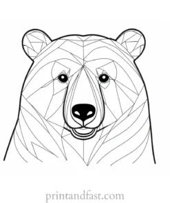 fun Bear Coloring Page