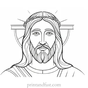 jesus coloring page Easter