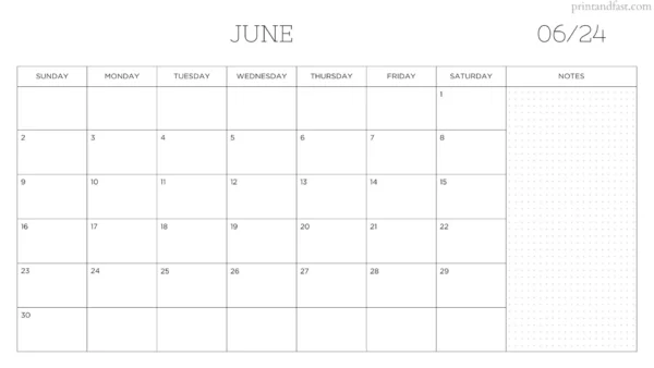 june 2024 calendar printable 4