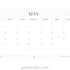 may 2024 calendar printable