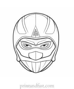 ninja coloring page martial arts