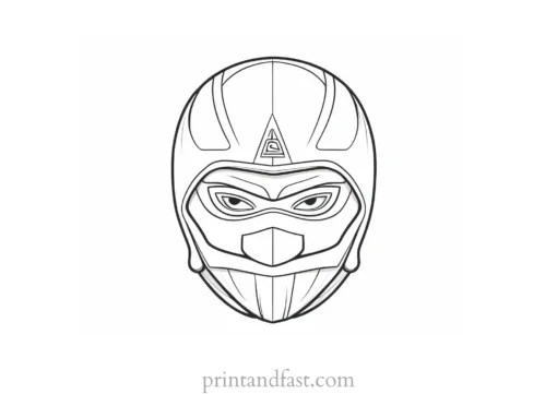 ninja coloring page martial arts