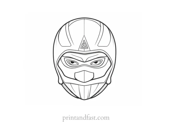 ninja coloring page martial arts