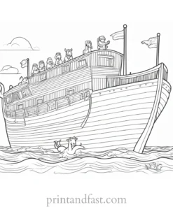 noahs ark coloring activities