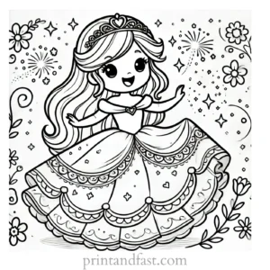 princess coloring page Disney