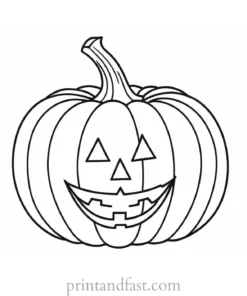 pumpkin coloring page Halloween