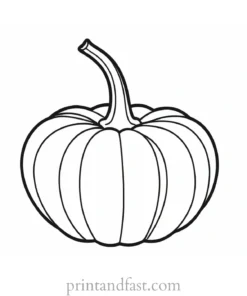 pumpkin coloring page activity