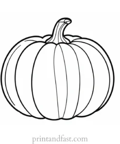 pumpkin coloring page creative