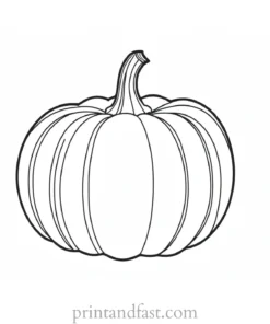 pumpkin coloring page design