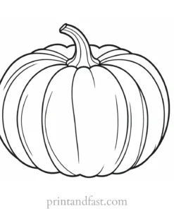 pumpkin coloring page fall