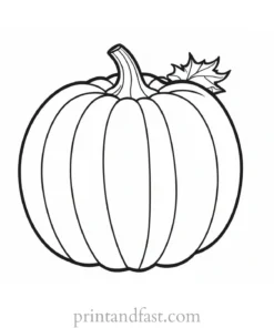 pumpkin coloring page for toddlers