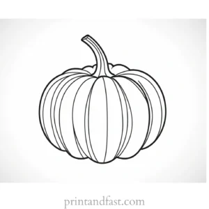 pumpkin coloring page free