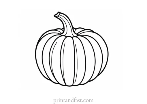 pumpkin coloring page online