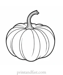 pumpkin coloring page printable