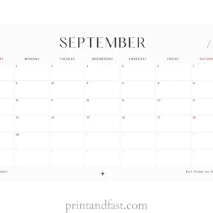 september 2024 calendar printable