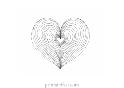 valentines day coloring page printable