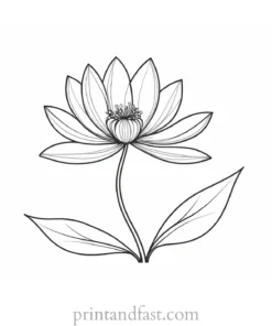 zen flower coloring page