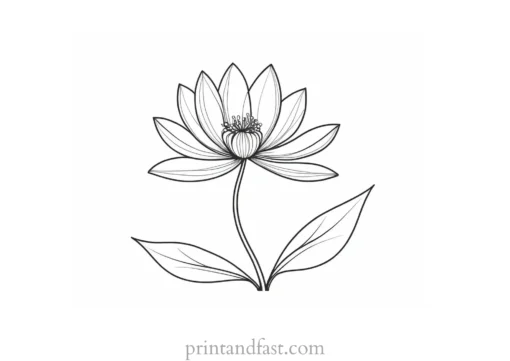 zen flower coloring page