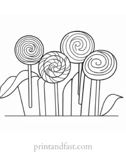 candy coloring page online