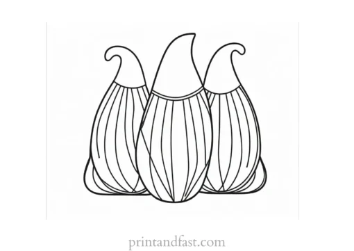 candy corn coloring page craft