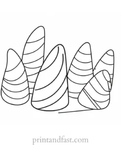 candy corn coloring page festive