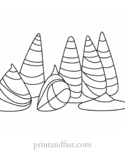 candy corn coloring page outline