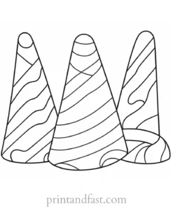 candy corn coloring page printable