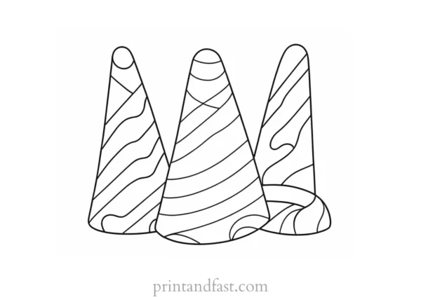 candy corn coloring page printable