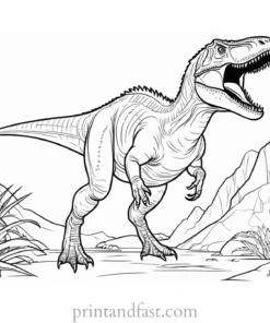 indominus rex coloring page Jurassic world